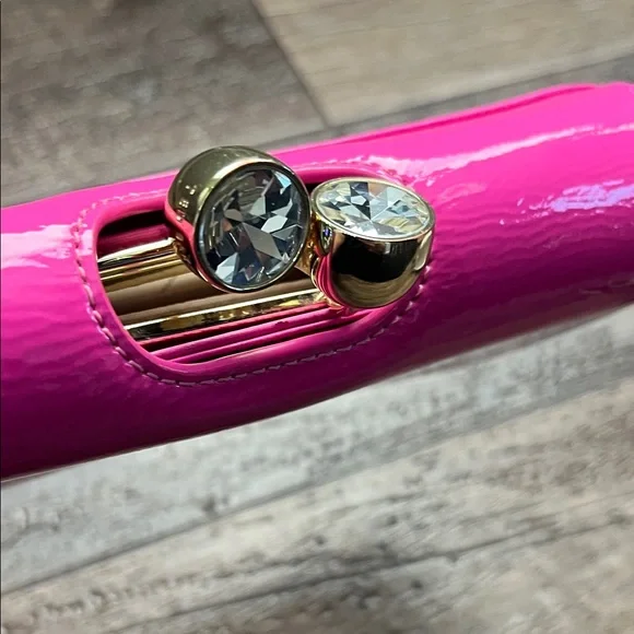 Ted Baker Fuchsia Wallet with Gold Accents - Picture 2 of 10